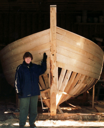 builing a Newfoundland schooner
